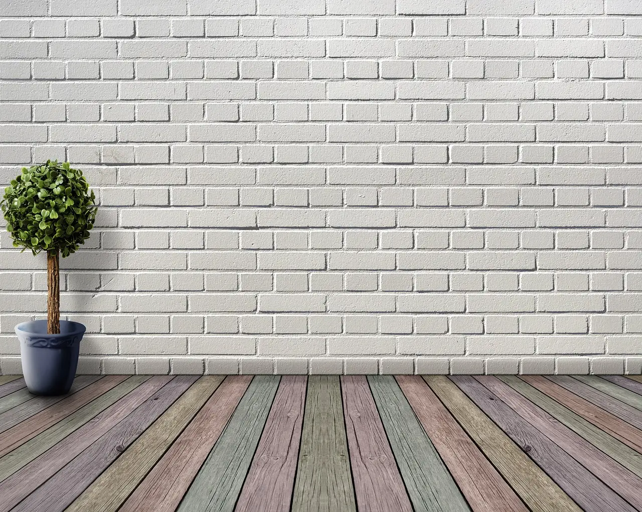 Illustrative paved patio with outdoor seating
