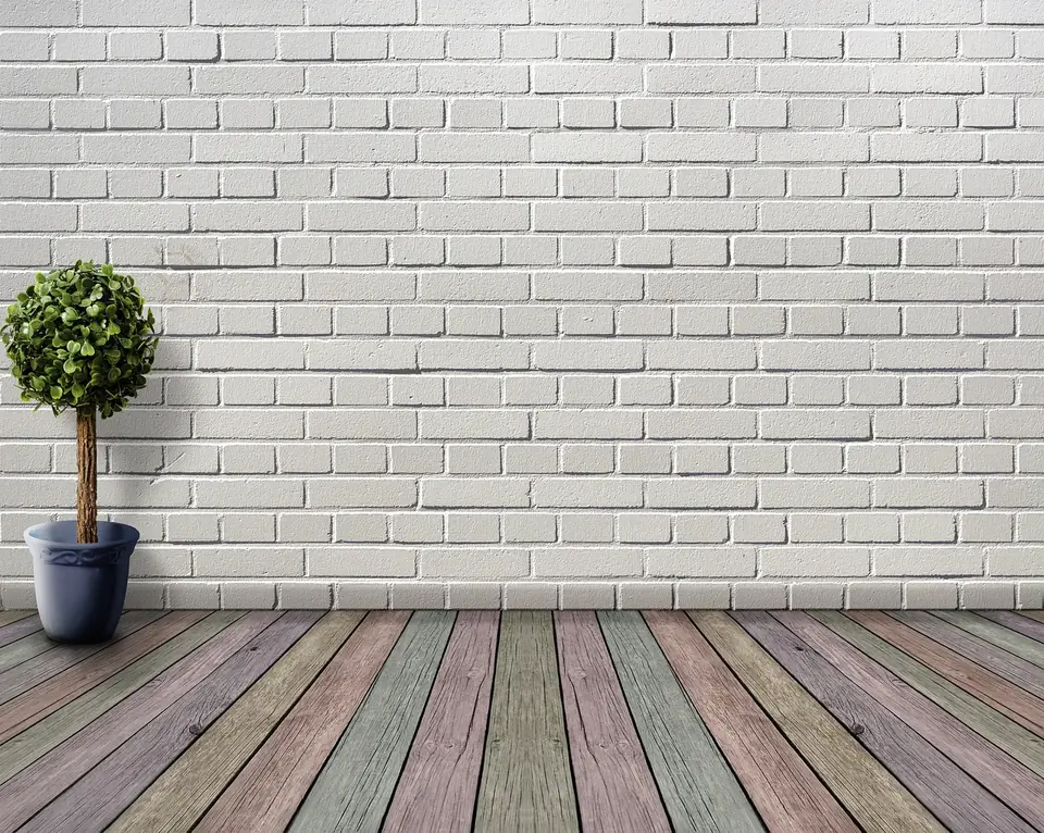 Illustrative paved patio with outdoor seating