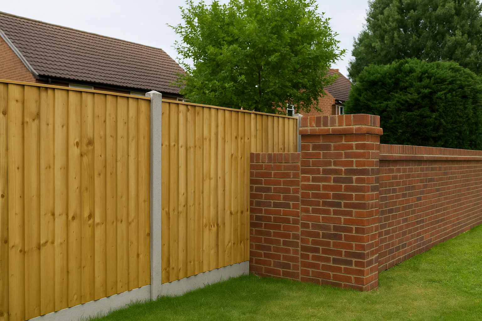 Fencing and Brickwork That Complements Your Property